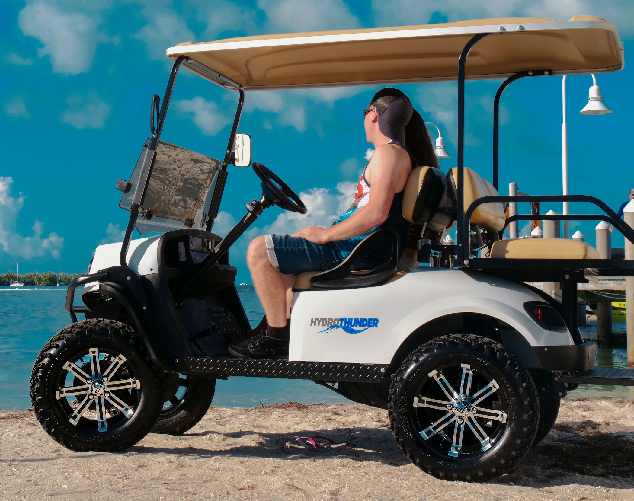Key West 4-Seater Gas Powered Golf Cart Rental 2020 | Jet Skis Key West